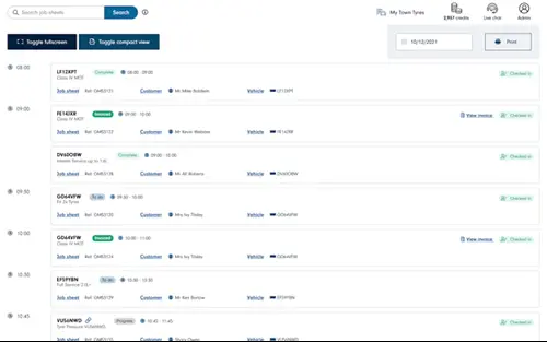 Daily Job List